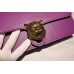 Gucci Animalier leather clutch 415120 Purple