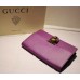 Gucci Animalier leather clutch 415120 Purple