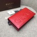 Gucci XL leather mini bag 421850 hibiscus red