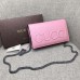 Gucci XL leather mini bag 421850 pink