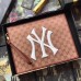 gucci Original GG pouch with NY Yankees patch 547796 apricot