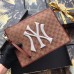 gucci Original GG pouch with NY Yankees patch 547796 apricot