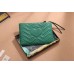 Gucci GG Marmont Leather Pouch Clutch Bag 476440 Green