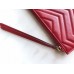 Gucci GG Marmont Leather Pouch Clutch Bag 476440 Red