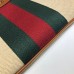 Gucci Web Vintage Canvas Pouch Clutch Bag 576053 Beige 2019