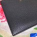 Gucci Zumi Grainy Leather Pouch Clutch Bag 570728 Black 2019