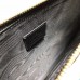 Gucci Zumi Grainy Leather Pouch Clutch Bag 570728 Black 2019