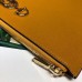 Gucci Zumi Grainy Leather Pouch Clutch Bag 570728 Yellow 2019