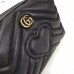 Gucci GG Marmont Cosmetic Case Bag 476165 Black 2017