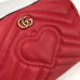Gucci GG Marmont Cosmetic Case Bag 476165 Red 2017