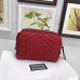 Gucci GG Marmont Cosmetic Case Bag 476165 Red 2017