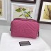 Gucci GG Marmont Cosmetic Case Bag 476165 Pink 2017