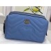 Gucci GG Marmont Cosmetic Case Bag 476165 Blue 2017
