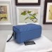 Gucci GG Marmont Cosmetic Case Bag 476165 Blue 2017