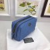 Gucci GG Marmont Cosmetic Case Bag 476165 Blue 2017