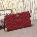 Gucci GG calfskin Clutch 448450  red (kdl-7142)