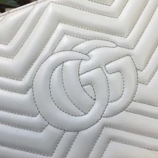 Gucci GG calfskin Clutch 448450 white (kdl-7143)