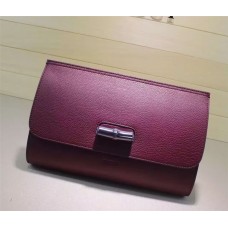 Gucci Bamboo Daily leather clutch 387220 2016 in fuchsia