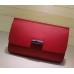 Gucci Bamboo Daily leather clutch 387220 2016 in red