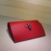 Gucci Bamboo Daily leather clutch 387220 2016 in red