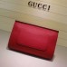 Gucci Bamboo Daily leather clutch 387220 2016 in red