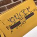 Gucci Zip Pouch Yellow 2018
