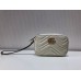 Gucci GG Marmont Matelassé Clutch 443438 White 2018