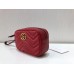 Gucci GG Marmont Matelassé Clutch 443438 Red 2018