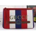 Gucci Print Pouch ‎524788 Sylvie Stripe Canvas 2018