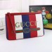 Gucci Print Pouch ‎524788 Sylvie Stripe Canvas 2018