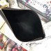 Gucci Print Leather Medium Portfolio 500981 Black 2018