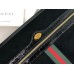 Gucci Ophidia Suede Pouch 517551 Black 2018