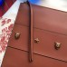 Gucci leather studded pouch 427003 brown