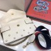 Gucci Broadway calfskin leather clutch white (SuperM-71902)