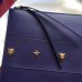 Gucci leather studded pouch 427003 blue