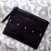 Gucci leather studded pouch 427003 black