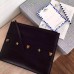 Gucci leather studded pouch 427003 black