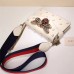 GUCCI BROADWAY LEATHER CLUTCH WITH PEARS 453778 2017 WHITE