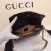 GUCCI BROADWAY LEATHER CLUTCH WITH PEARS 453778 2017 BLACK