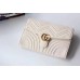 Gucci GG Marmont Clutch ‎498079 White 2018