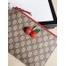 Gucci GG Supreme Pouch with Cherries 475042