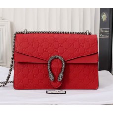 Gucci Dionysus Icon Gucci Signature shoulder bag 2016 red