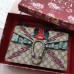 Gucci Dionysus GG Supreme embroidered Medium bag 400235 Burgundy