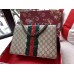 Gucci Dionysus GG Supreme embroidered Large bag 400235 Burgundy