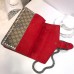Gucci Dionysus GG Small Crystal Shoulder Bag 400249 Red 2018
