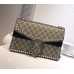 Gucci Dionysus GG Small Crystal Shoulder Bag 400249 Black 2018
