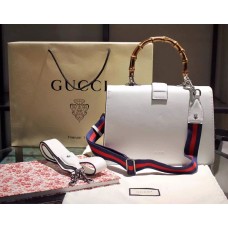 Gucci Dionysus leather top handle bag In Blue 421999