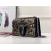 Gucci Dionysus Small Printed Shoulder Bag 400249 Black 2018