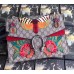 Gucci Dionysus GG Snakeskin Medium Shoulder Bag with Appliqué 400235 2018