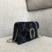 Gucci Dionysus GG Velvet Super Mini Bag 476432 Dark Blue 2018